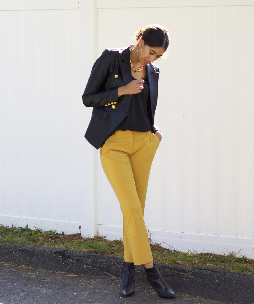 Black + Yellow - The Style Contour