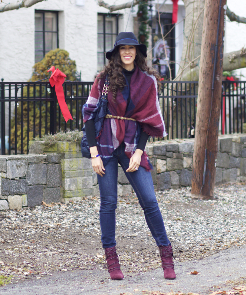 Winter Outfit Ideas For Styling Your Blanket Scarf