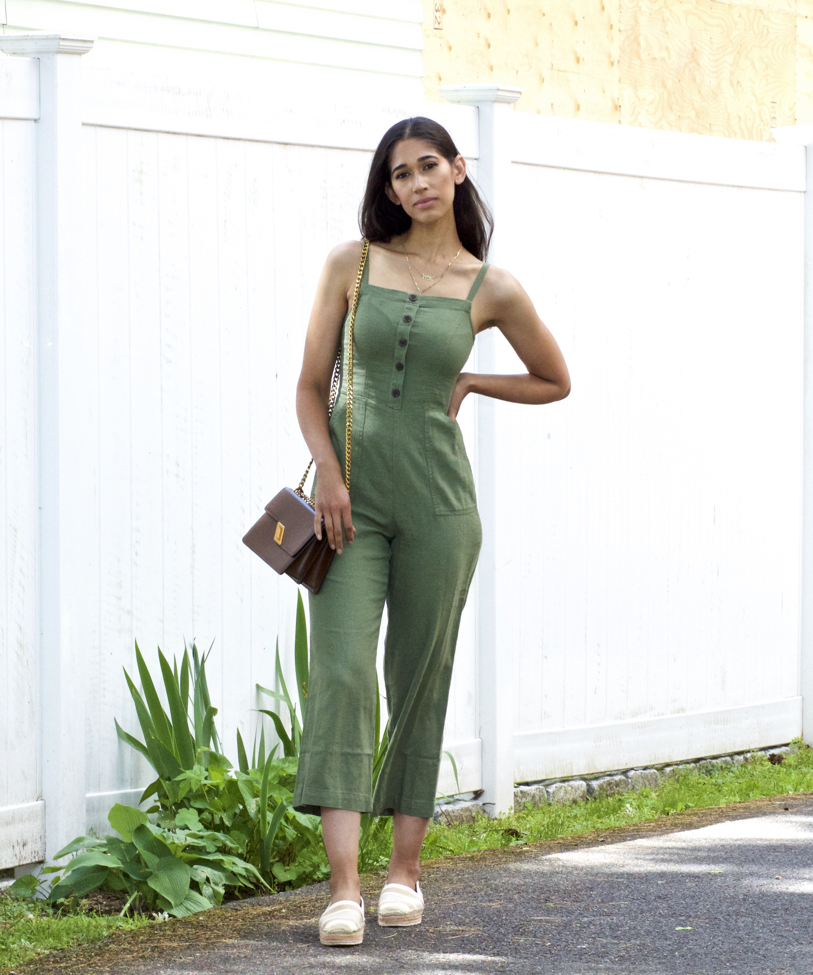 Summer best sale linen jumpsuits