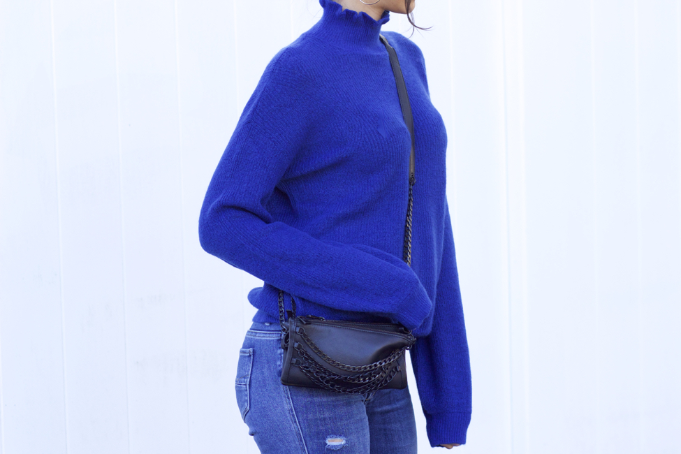 Cobalt hot sale blue turtleneck