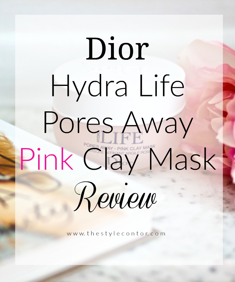 forberede Psykiatri garage Dior Clay Mask Review - The Style Contour