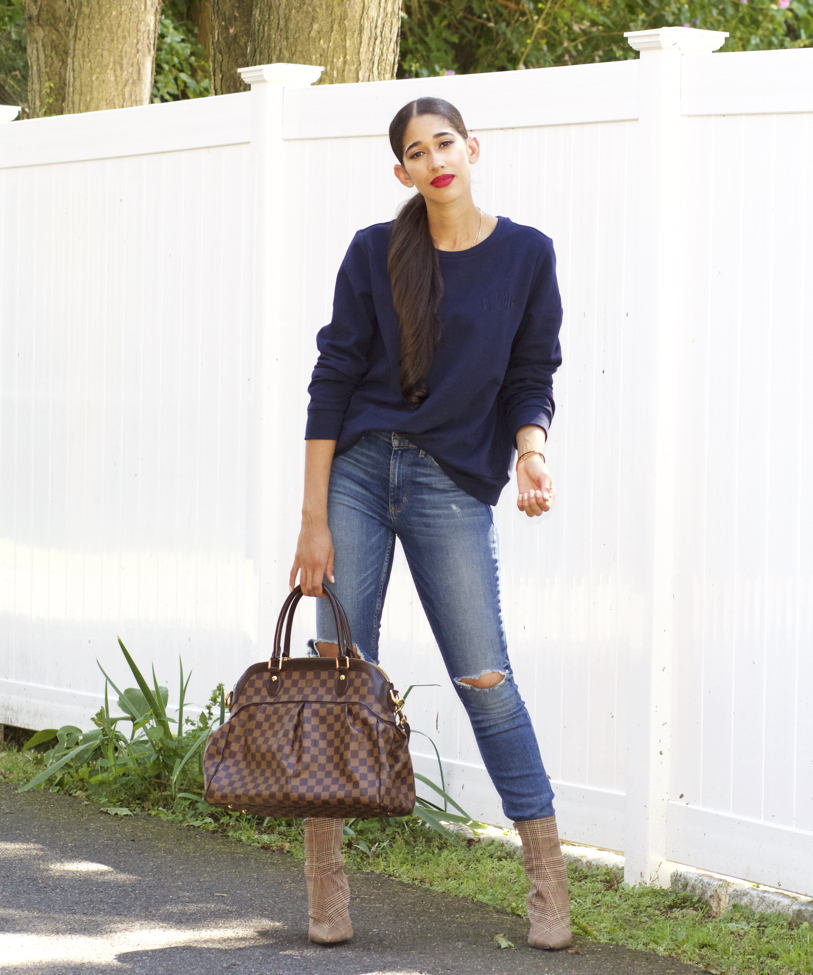 Dress up a outlet sweatshirt