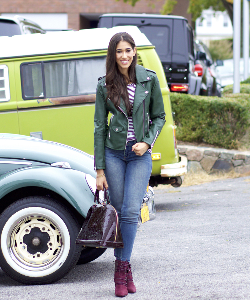 3 Ways To Wear burgundy Pants To Work This Fall - My Curves And Curls