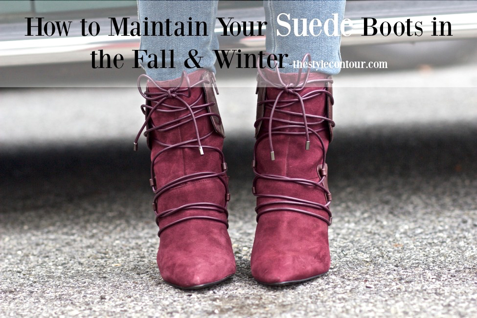 Protecting suede boots best sale