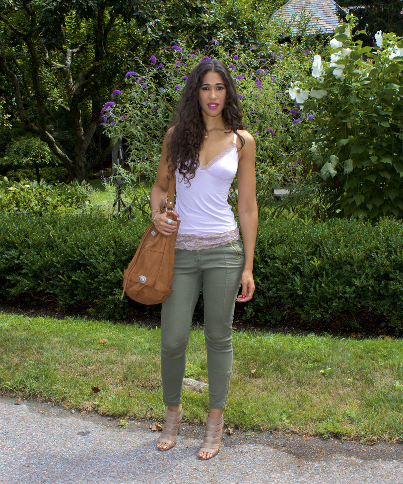 Olive Green Outfit Of The Day