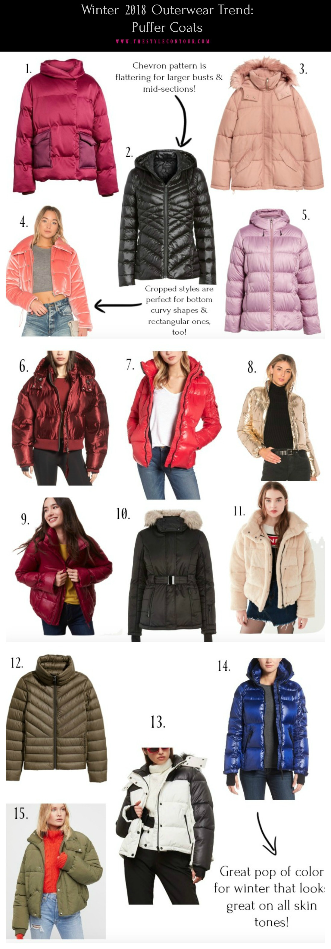 Flattering 2025 puffer coat