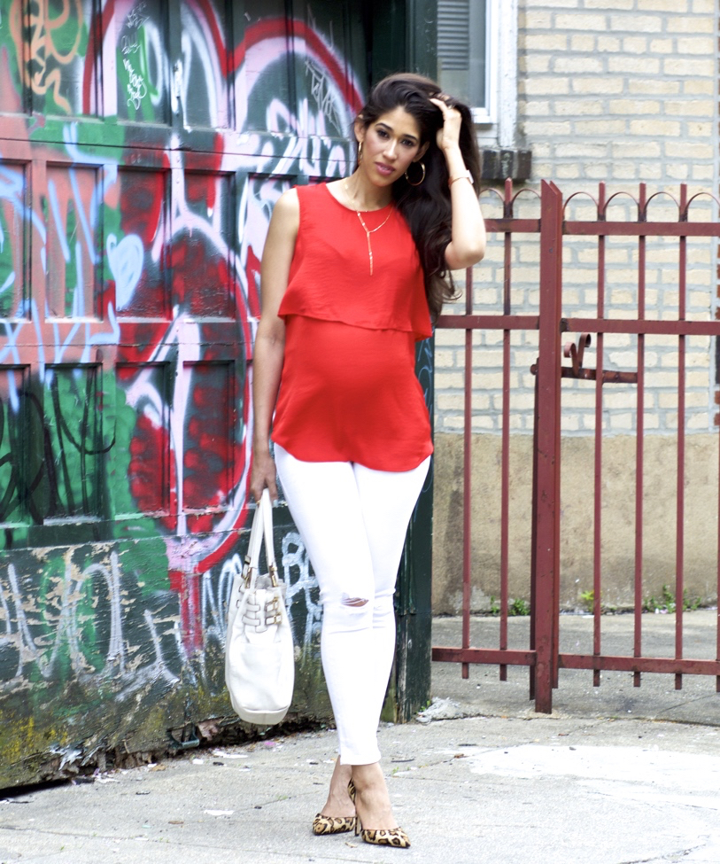 Stunning Red Top Outfits Ideas. How to Wear Red Tops in Spring