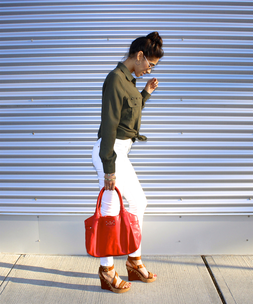 Stunning Red Top Outfits Ideas. How to Wear Red Tops in Spring