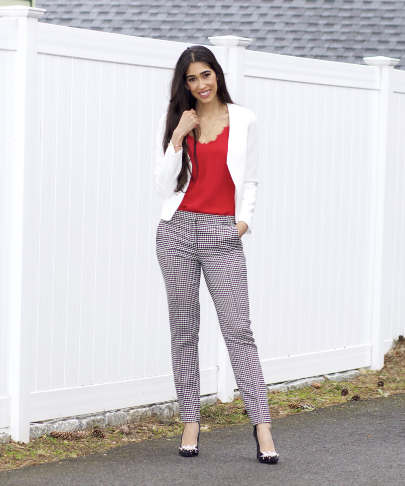 Stunning Red Top Outfits Ideas. How to Wear Red Tops in Spring