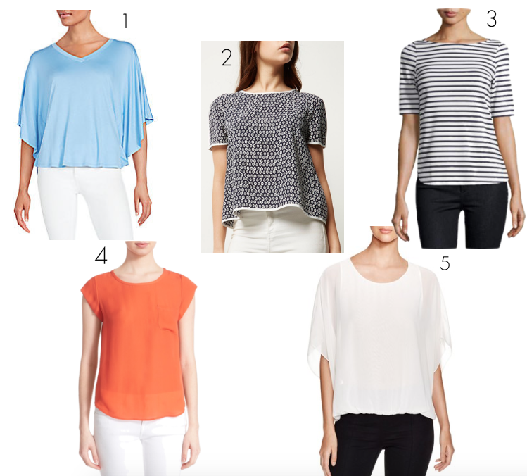 5 Short Sleeved Tops That Will Make Your Arms Look Smaller! - The Style