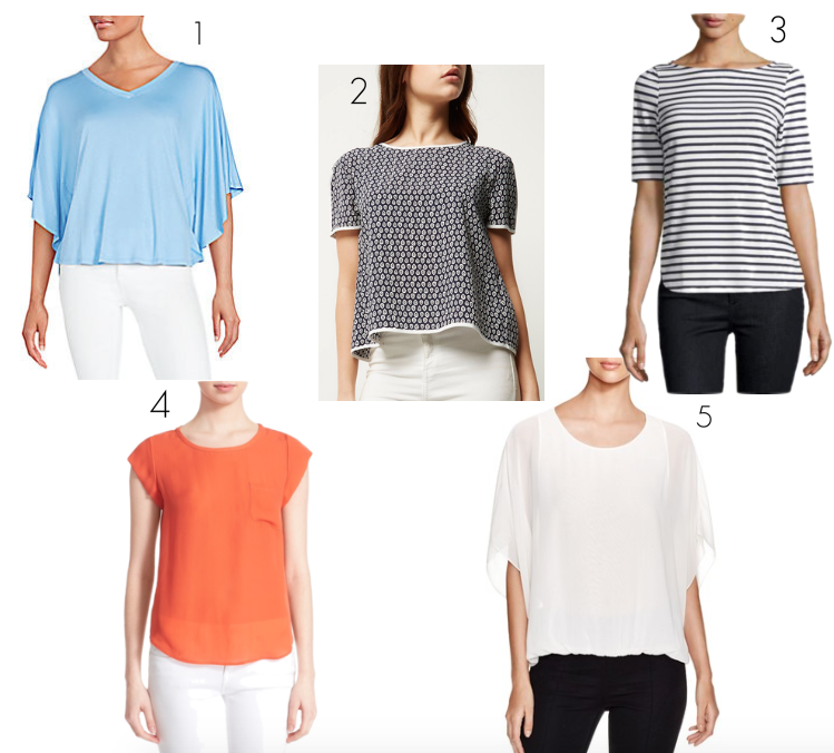 5 Short Sleeved Tops That Will Make Your Arms Look Smaller! - The