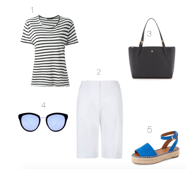 3 Ways to Wear Bermuda Shorts This Summer for the Pear & Hourglass