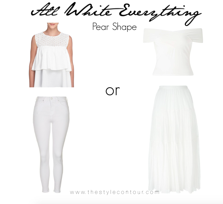 How to Wear the All White Look for Your Body Shape! - The Style
