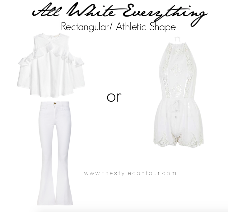 How to Wear the All White Look for Your Body Shape! - The Style