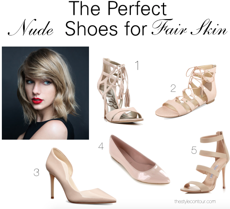 Pale clearance nude shoes