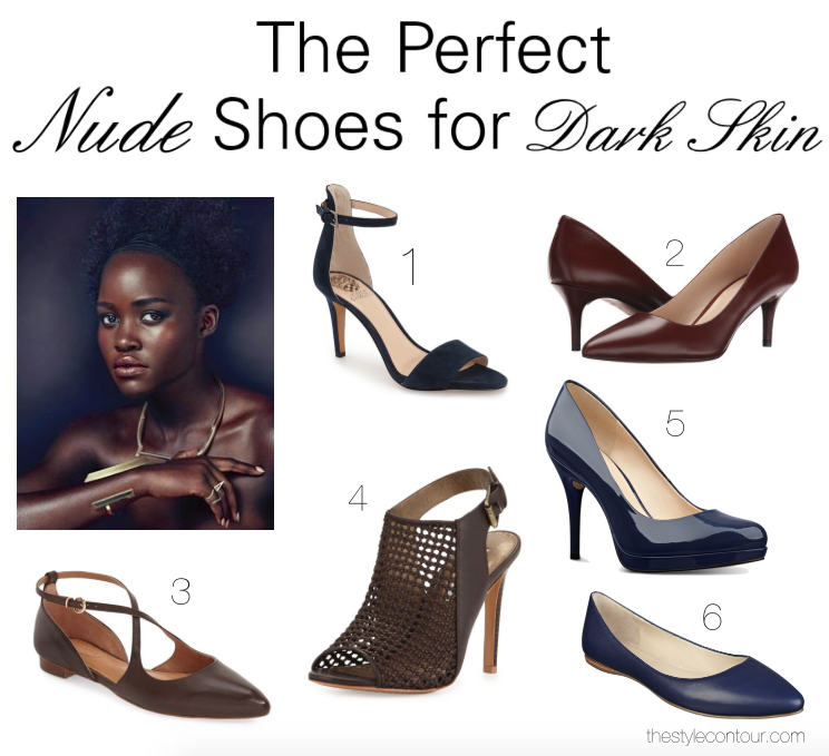 Nude heels shop for brown skin