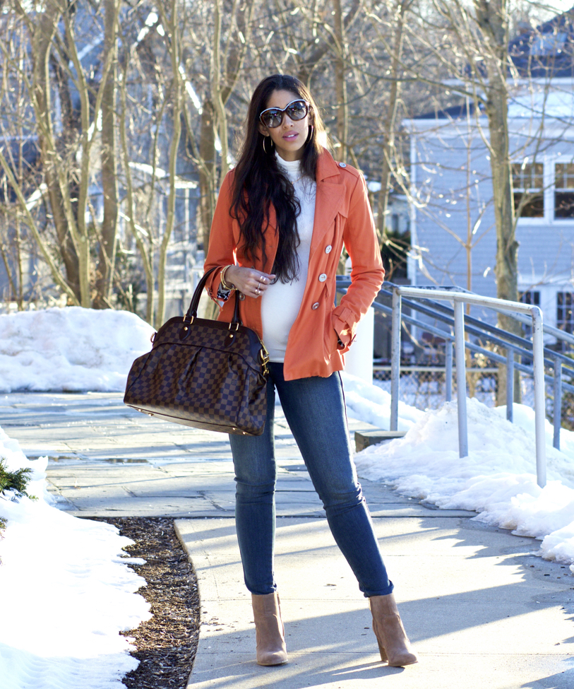 Sexy Trench Coat and a Red Dress  Laura Lily - Fashion and Travel Blog