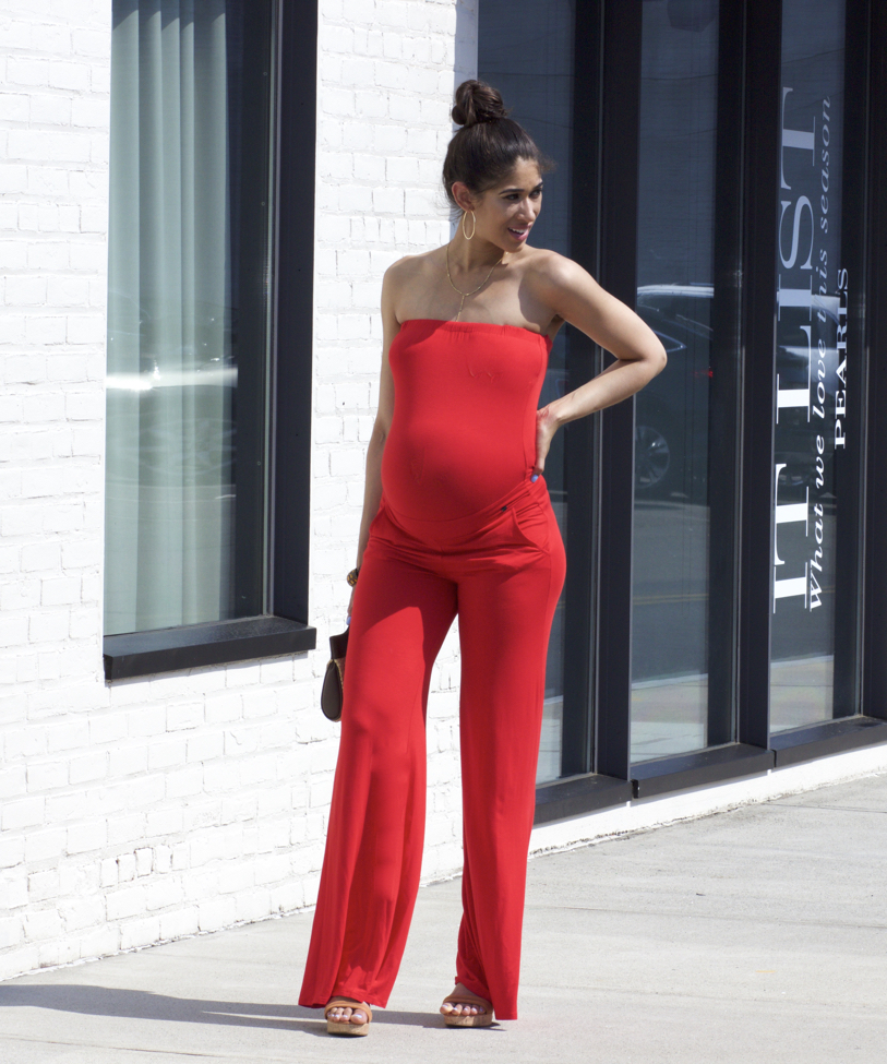 maternity dressy jumpsuit