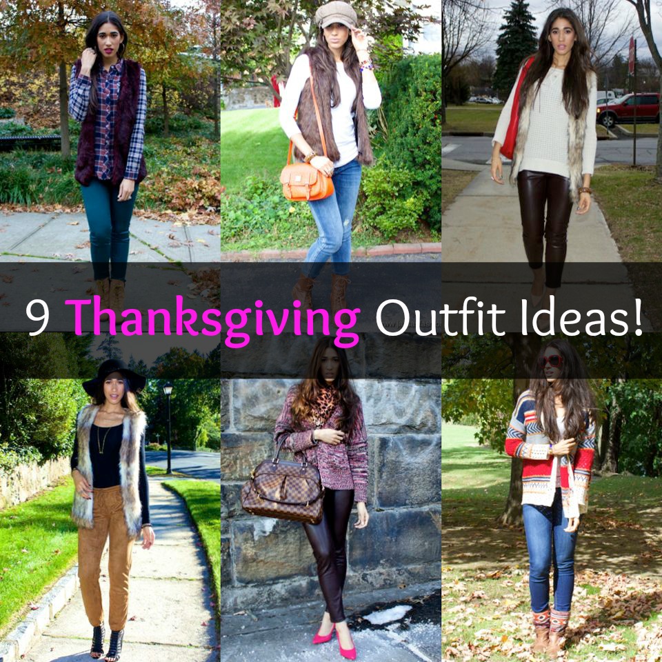 Thanksgiving Outfit Idea: Neutrals & Grape - The Style Contour