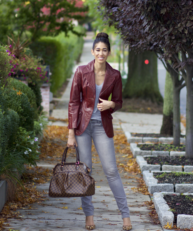 The Leather Blazer The Style Contour