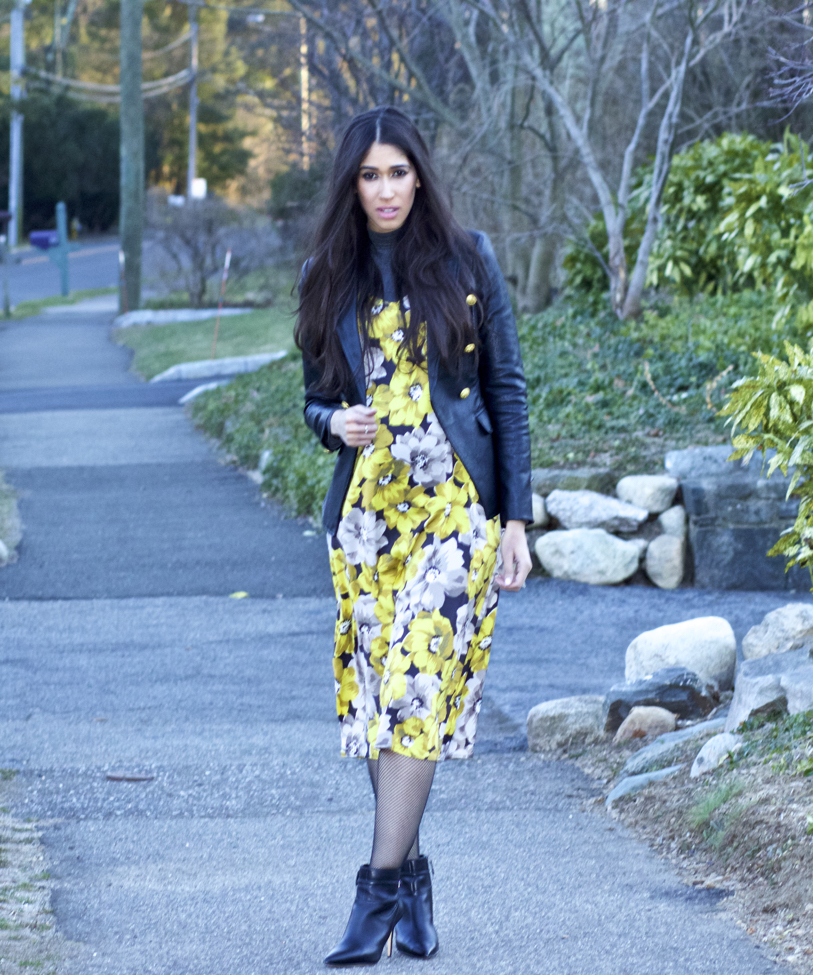 Target yellow hotsell floral dress