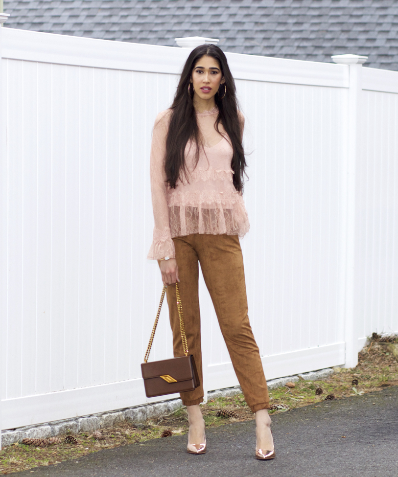 Blush Pink & Camel - The Style Contour
