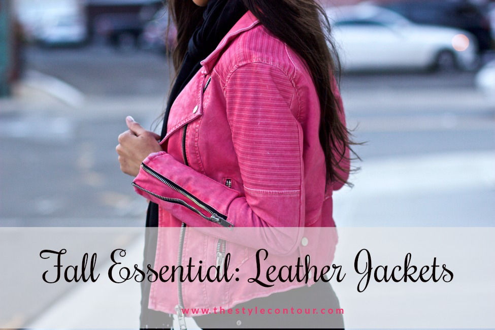 Fall Essential: Leather Jackets - The Style Contour
